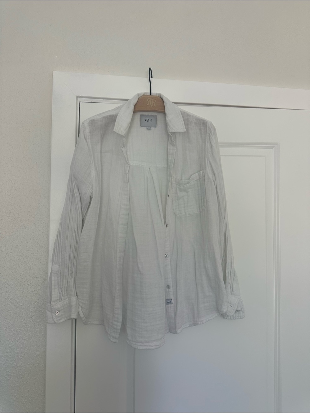 Rails White women's Casual Button-Down Shirt